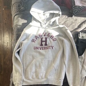 Harvard University Gray Hoodie